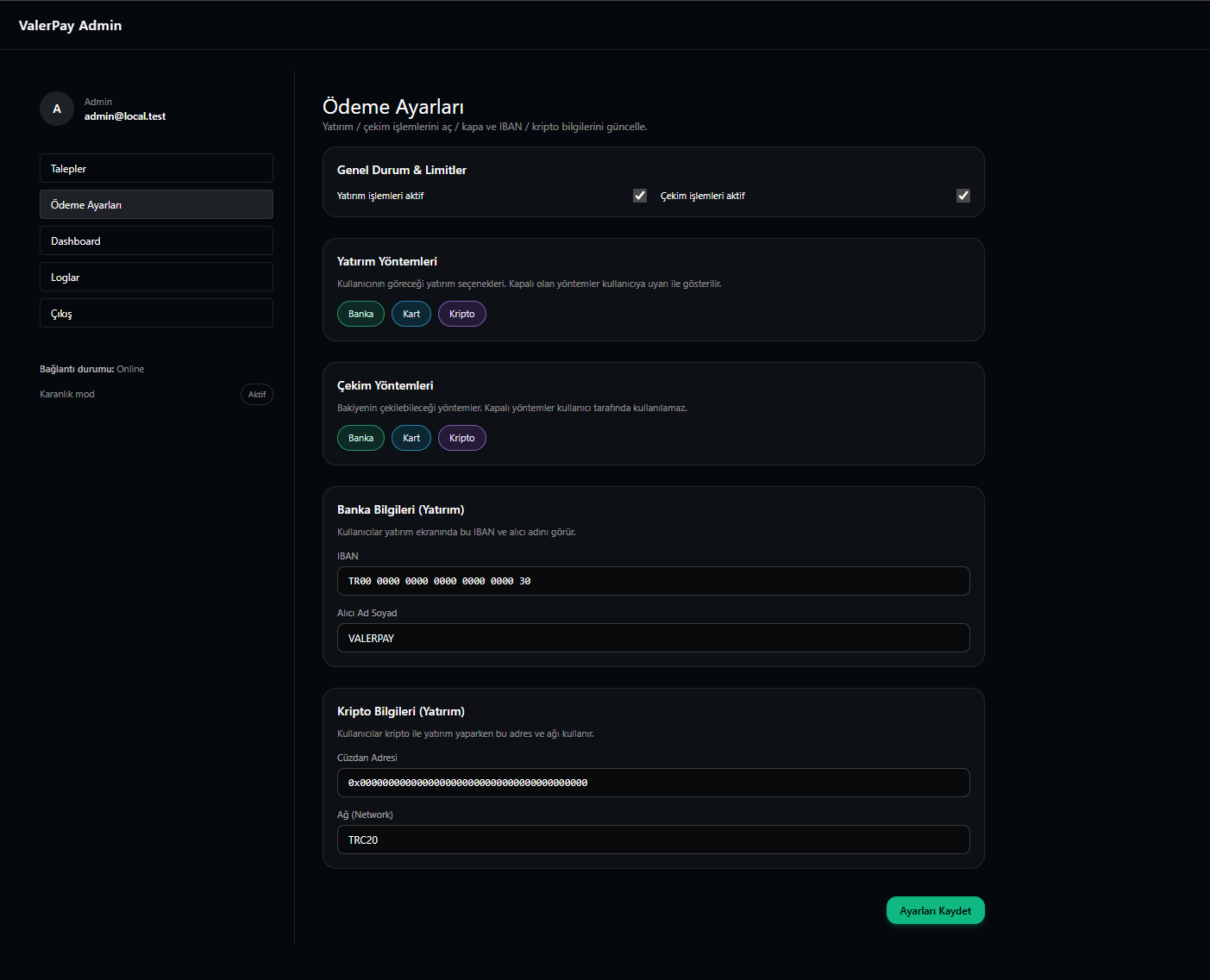 Secure Auth & Admin Panel Demo screenshot 4