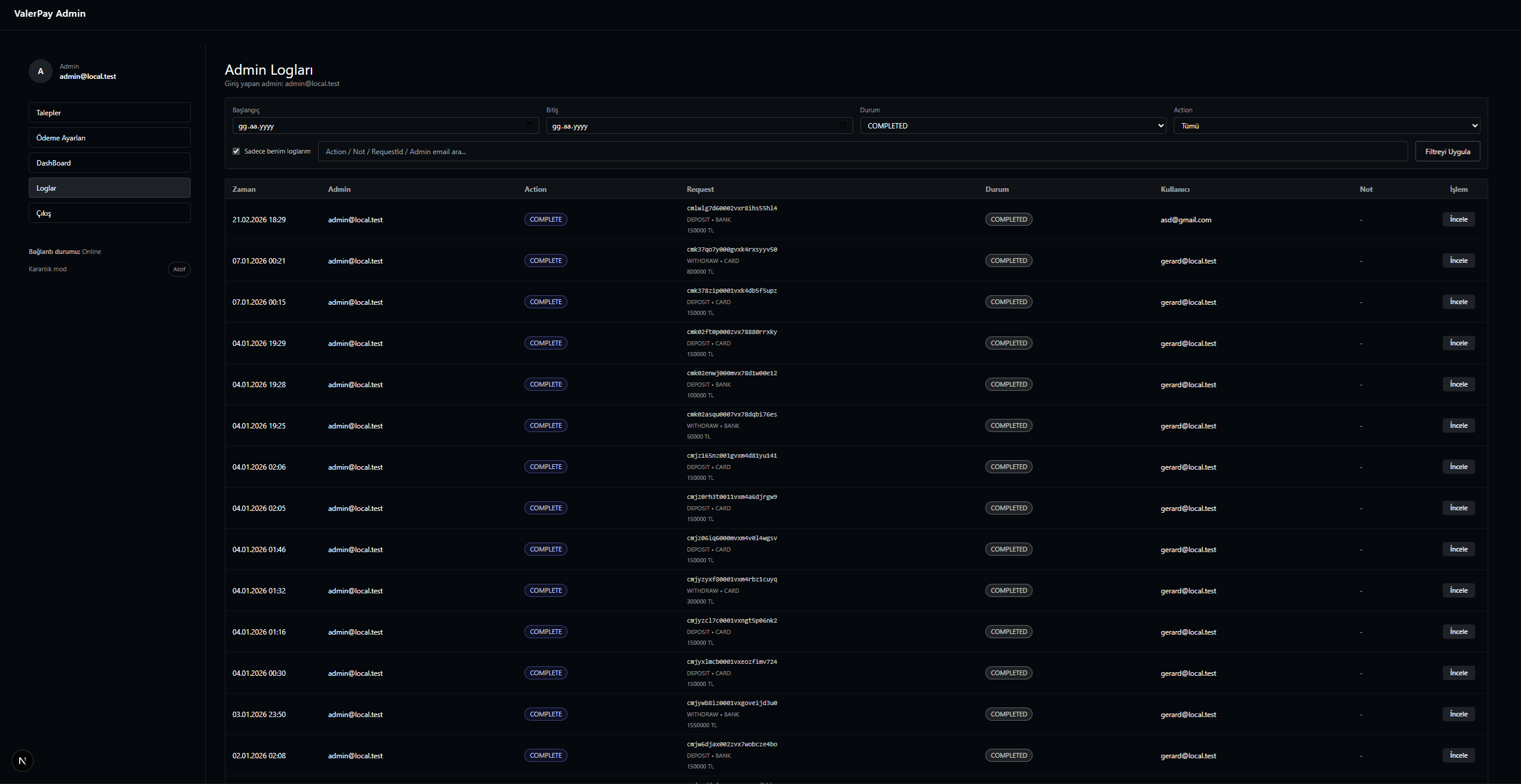 Secure Auth & Admin Panel Demo screenshot 5